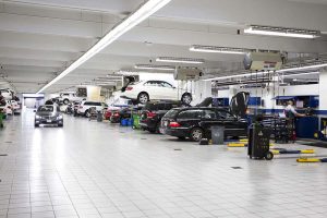 Fletcher Jones Audi service center in Beverly Hills