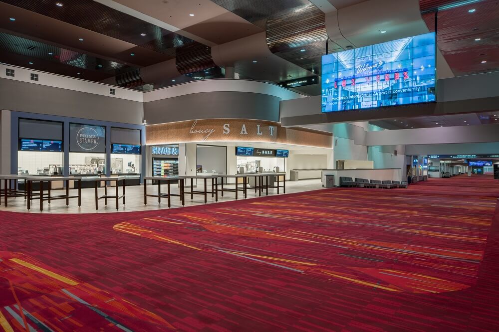 Inside the newly remodeled Las Vegas Convention Center