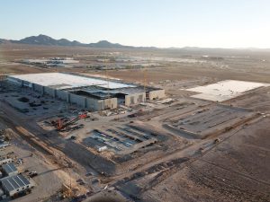 Construction is well underway at Tropical Distribution Center in Las Vegas, NV.