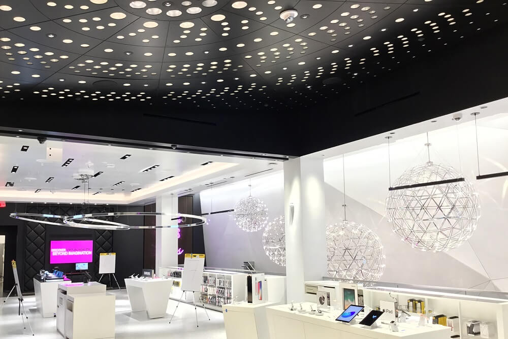 Inside the new T-Mobile store at Showcase Mall in Las Vegas